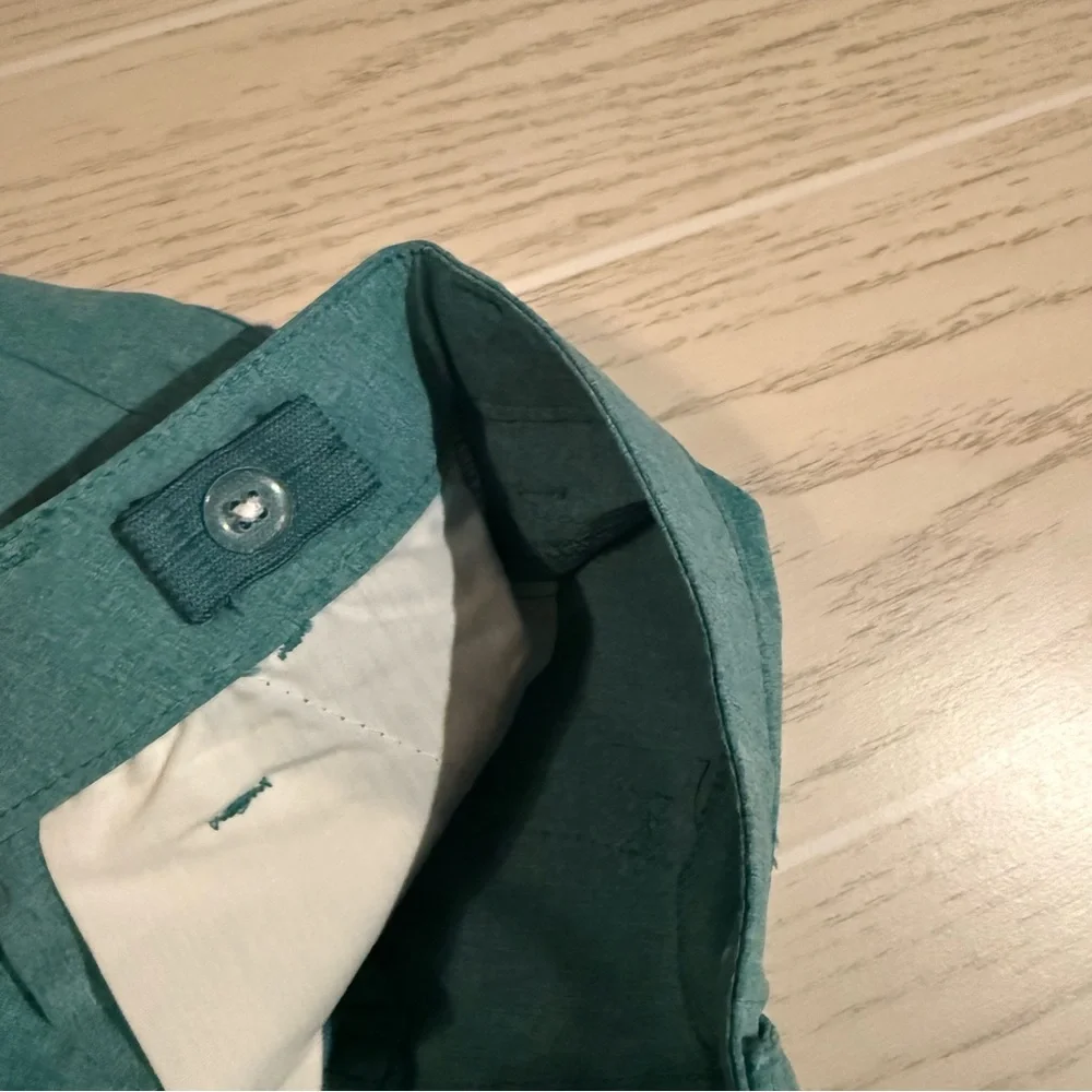 Cat & Jack Boys Teal Green‎ Flat Front Shorts Size 6 NEW